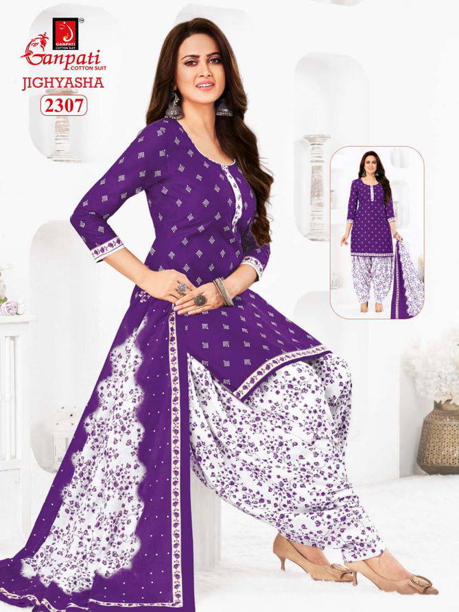 Jighyasha 23 By Ganpati Cotton Printed Dress Material Suppliers In India